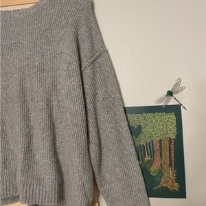 Knit sweater